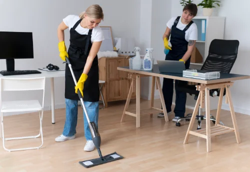Nettoyage de bureau professionnel à Bindernheim
